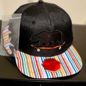 Grassroots Skateboard Removal/Changeable Bear & Secret Pocket